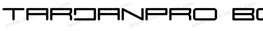 tarjanpro bold字体转换